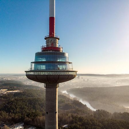 Vilnius Tv Tower Apartments Debesys Exterior photo