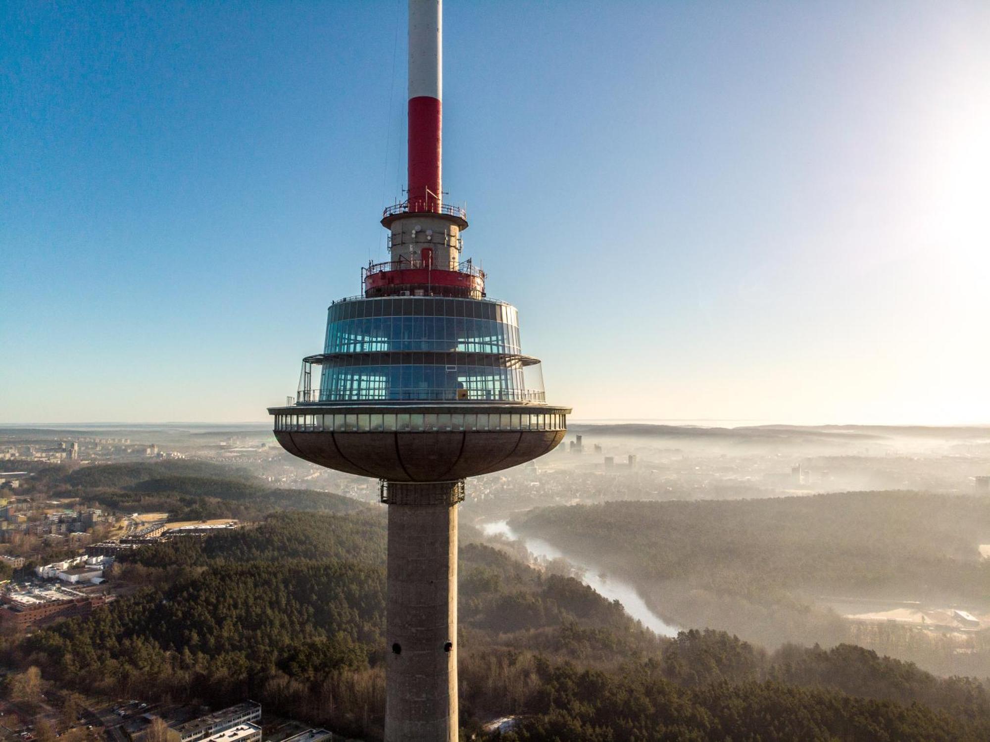 Vilnius Tv Tower Apartments Debesys Exterior photo